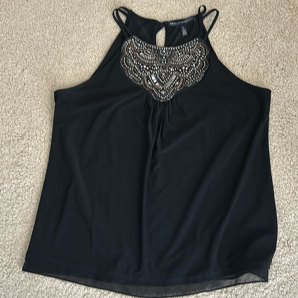 WHBM sequined tank top